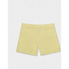 Dia Baby Shorts Jacquard, Yellow - Rompers - 2