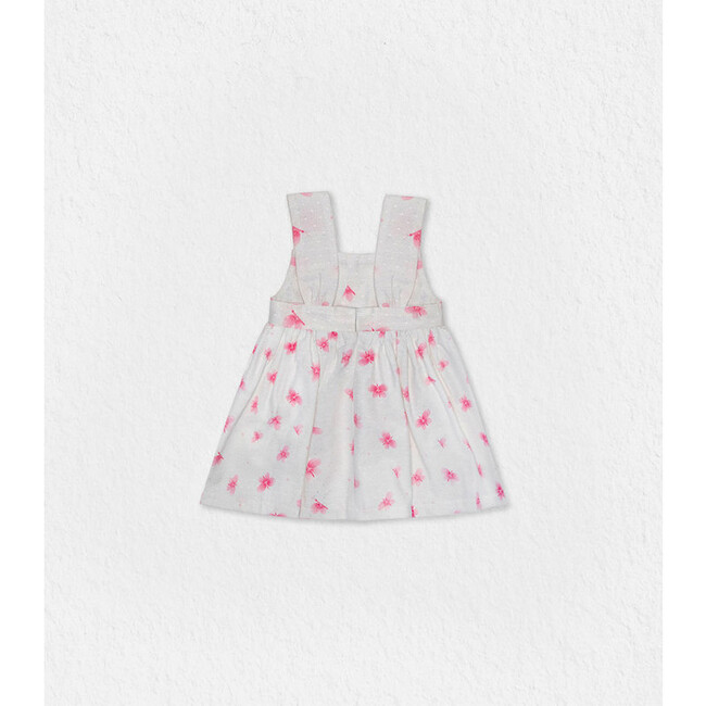 Desiree Baby Dress Sleeveless, Fuchsia Butterfly