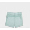 Denis Baby Shorts, Mint Stripes - Shorts - 1 - thumbnail