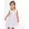 Desiree Baby Dress Sleeveless, Fuchsia Butterfly - Dresses - 3