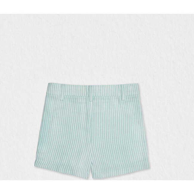 Denis Baby Shorts, Mint Stripes - Shorts - 2