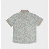 Colin Boy Shirt Short Sleeve Cotton, Blue Fish - Button Downs - 2