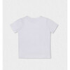 Cederique Boy T-Shirt Short Sleeve, White Beige - T-Shirts - 2