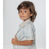 Colin Boy Shirt Short Sleeve Cotton, Blue Fish - Button Downs - 4