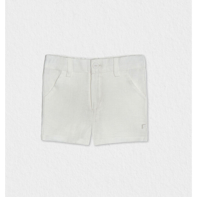 Bob Baby Shorts Linen, White