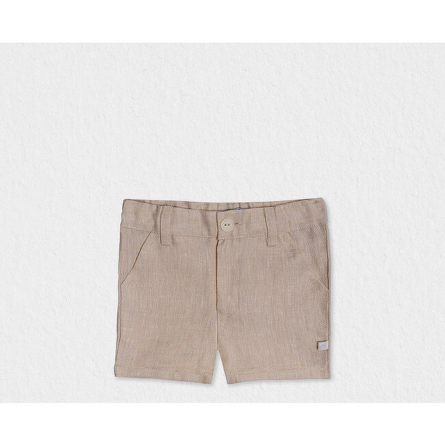 Bob Baby Shorts Linen, Light Beige