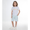 Billy Boy Shorts Tweed, Sky Blue - Shorts - 5