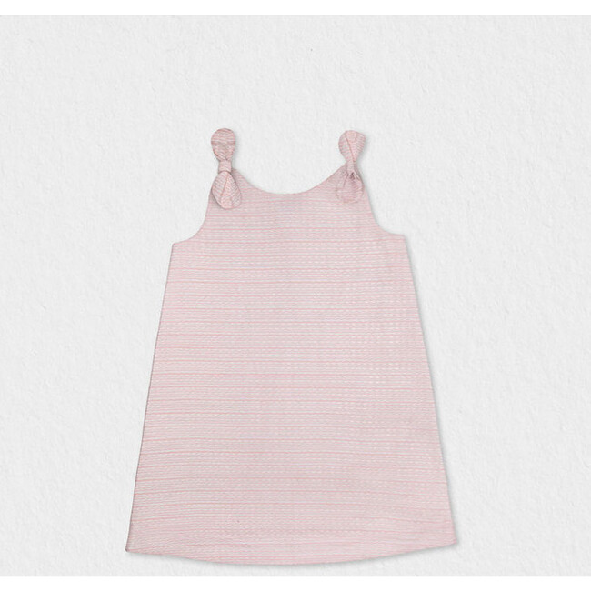 Becca Girl Dress Sleeveless, Baby Pink