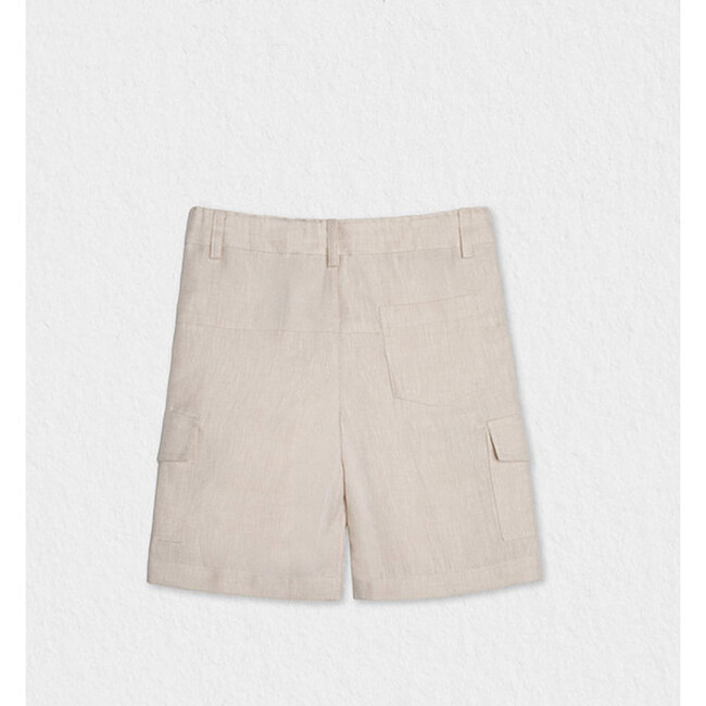 Andre Boy Shorts Linen, Light Beige - Shorts - 2