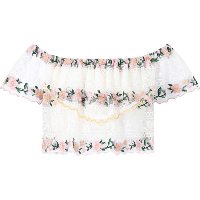 Victoria Embroidered Top, Multi