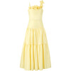 Iris Maxi Dress, Yellow Stripe - Dresses - 1 - thumbnail