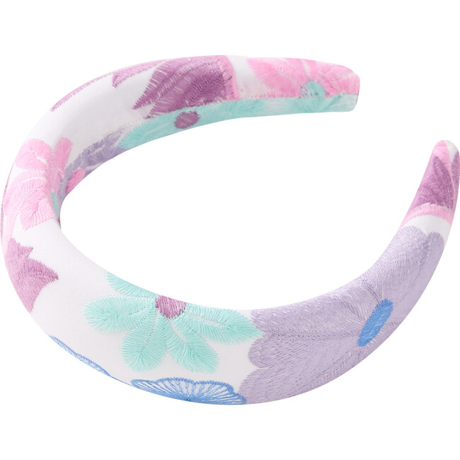 Danielle Embroidered Headband, Floral