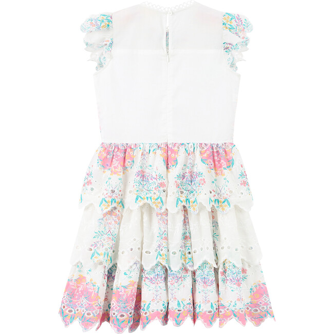 Gracie Embroidered Mini Dress, Floral - Dresses - 3