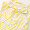 Iris Maxi Dress, Yellow Stripe - Dresses - 9