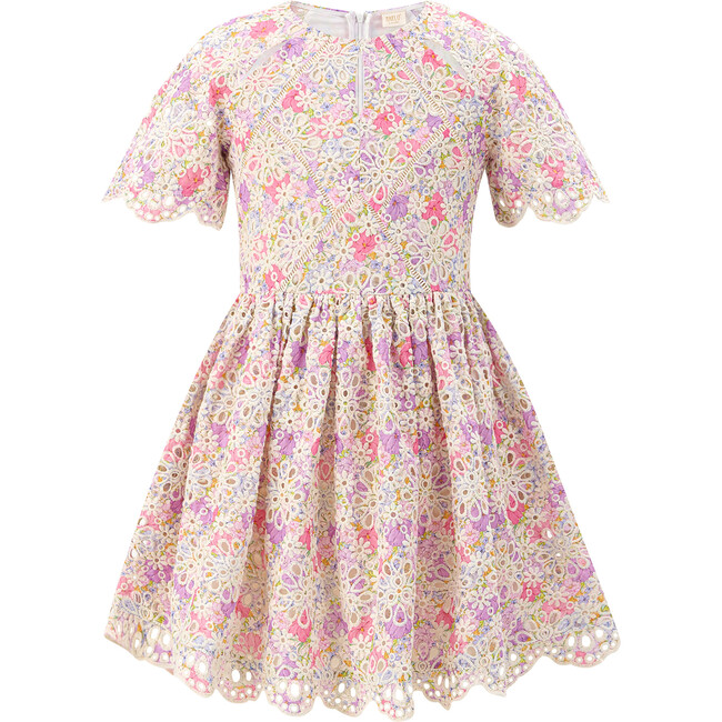 Charlotte Embroidered Mini Dress, Floral