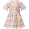 Baby Charlotte Embroidered Mini Dress, Floral - Dresses - 1 - thumbnail