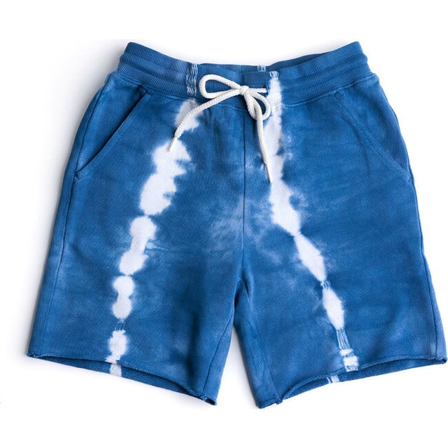 Unisex Coed Cut-Off Shorts, Shibori