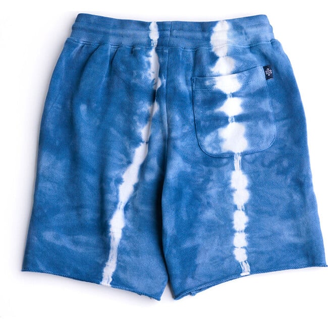 Unisex Coed Cut-Off Shorts, Shibori - Shorts - 2