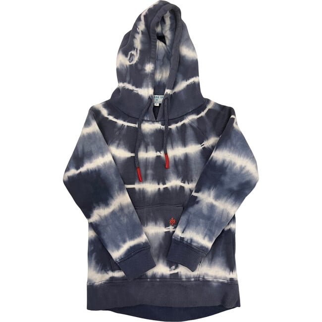 Summer Tie-Dye Hooded Sweatshirt, Shibori