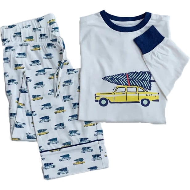 Mens Holiday Pajamas, Taxi