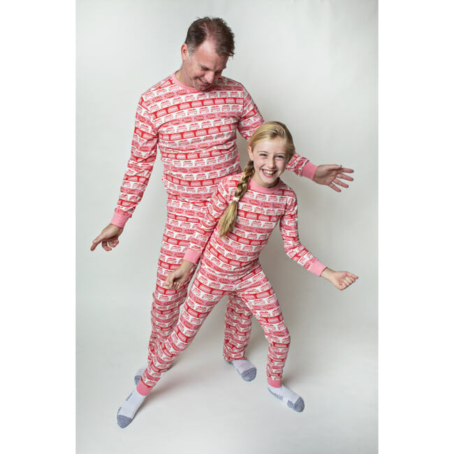 Mens Holiday Pajamas, DD Bus Stripe - Pajamas - 2