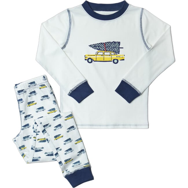 Kids Holiday Pajamas, Taxi