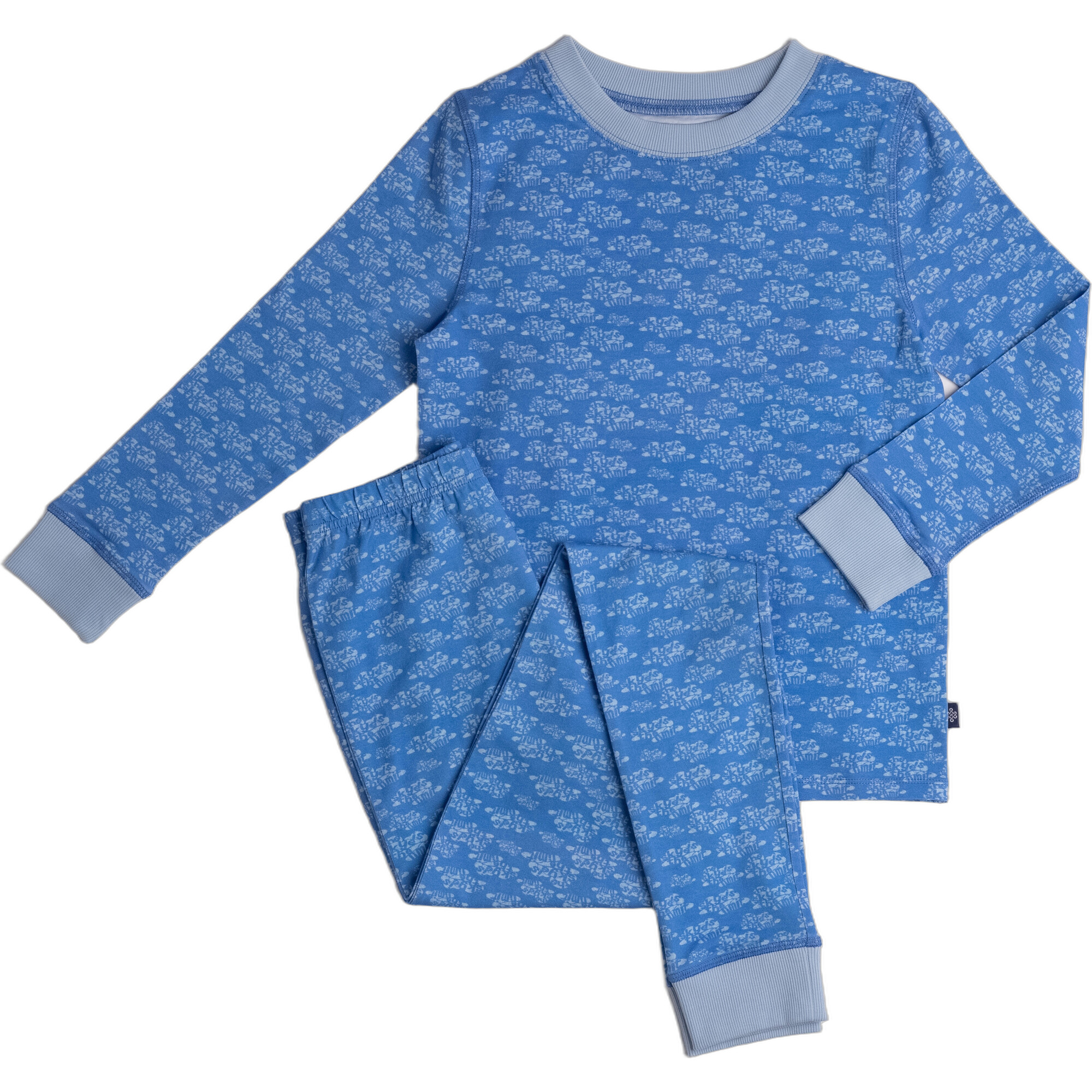 All Day Long Cuffed Pajamas, The Skye Is The Limit Provence - Pajamas - 1