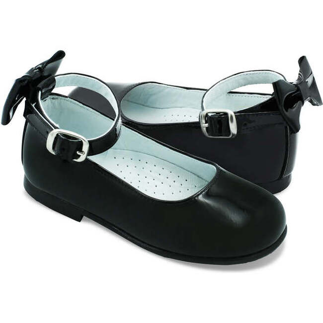 Ava Mary Jane Shoes, Black Patent Leather