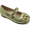 Camille Mary Jane Shoes, Gold Leather - Mary Janes - 1 - thumbnail