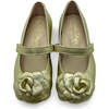 Camille Mary Jane Shoes, Gold Leather - Mary Janes - 2