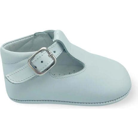 Charlie Baby T-Bar Shoes, White Leather - Crib Shoes - 3