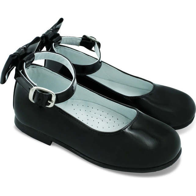 Ava Mary Jane Shoes, Black Patent Leather - Mary Janes - 4