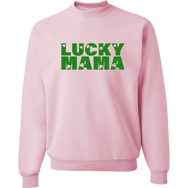 Lucky Mama Sweatshirt, Pink