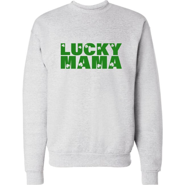 Lucky Mama Sweatshirt, Gray