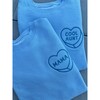 Luv Letters Stitch Embroidered Mama Sweatshirt, Blue - Sweatshirts - 2