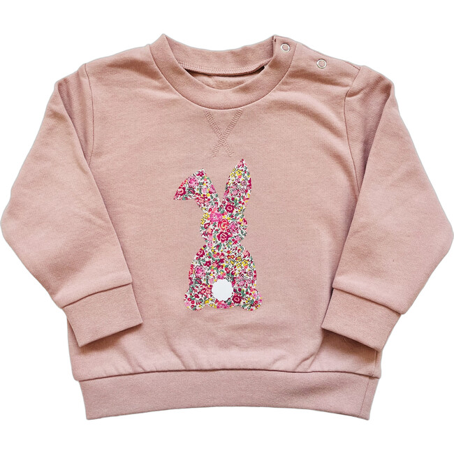 Liberty of London Bunny Children's Jumper, Pink