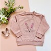 Liberty of London Bunny Face Children's Jumper, Pink - Sweatshirts - 2