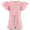 Velour Rainbow Gems Romper - Rompers - 1 - thumbnail