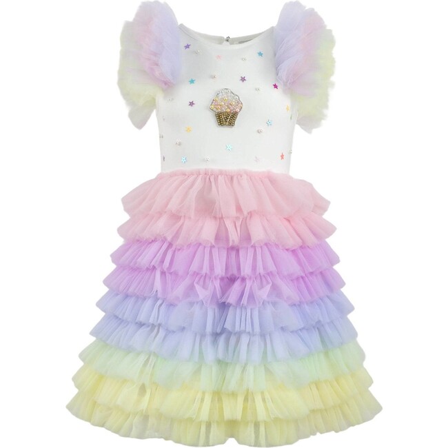 Cupcake Pearl Tulle Dress