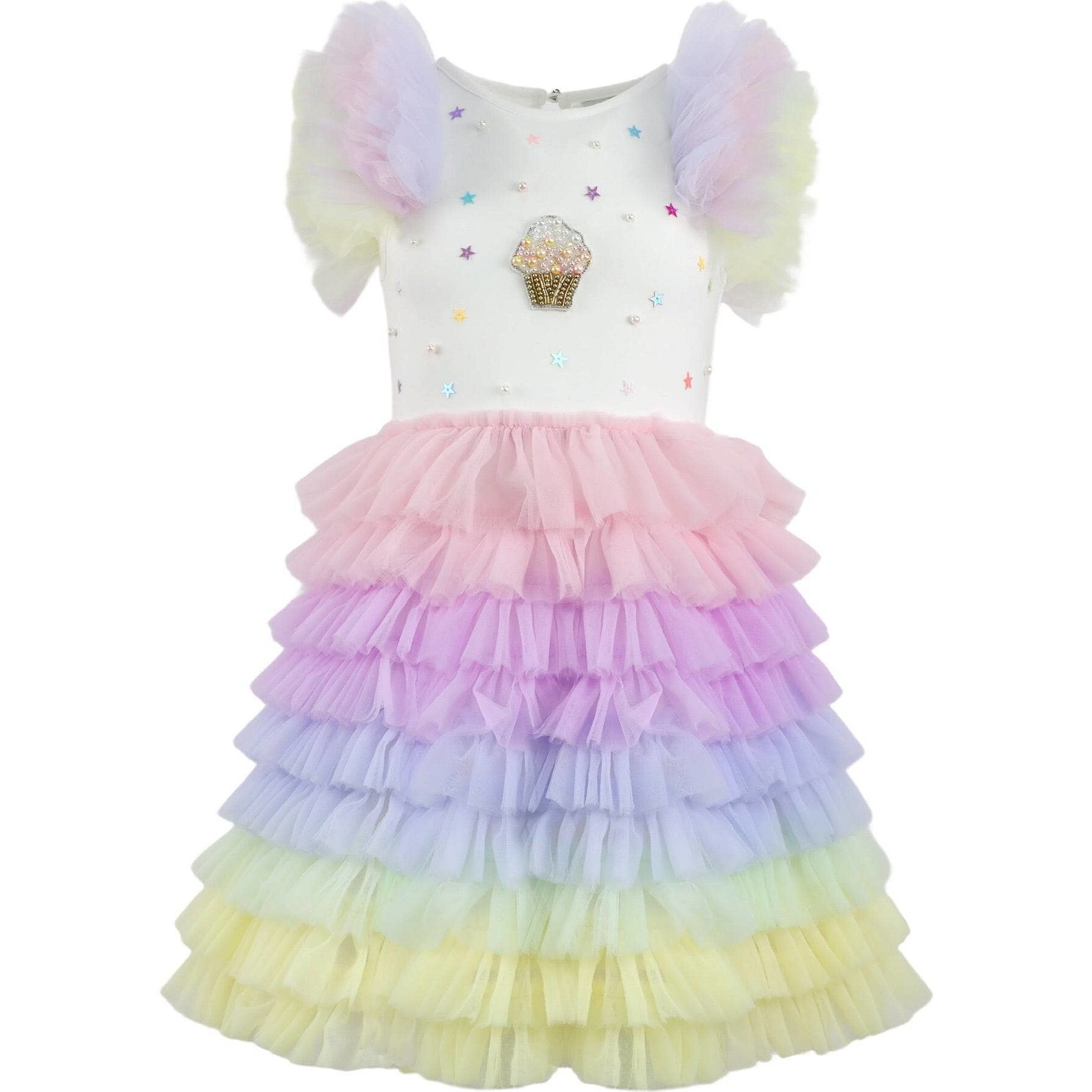 Cupcake Pearl Tulle Dress - Dresses - 1