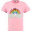 Pink Rainbow Pearl Patch T-shirt - T-Shirts - 1 - thumbnail