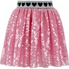 Bubble Gum Hot Pink Sequin Skirt - Skirts - 1 - thumbnail