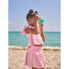 Pink Crystal Ruffle Short Set - Mixed Apparel Set - 5