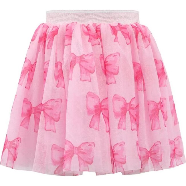 Sweet Pink Bow Skirt