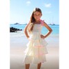 Rainbow Tiered Bow Dress - Dresses - 6