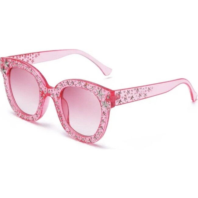 Crystal Star Sunglasses Pink