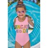 Pink Crystal VACAY MODE Swimsuit - One Pieces - 5