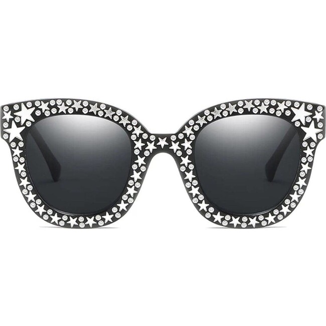 Crystal Star Sunglasses Black