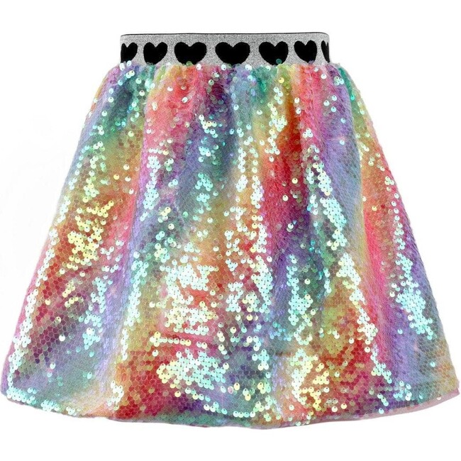 Shimmer Rainbow Sequin Skirt