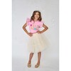 Pink Birthday Girl Gem Ruffle T-Shirt - T-Shirts - 2